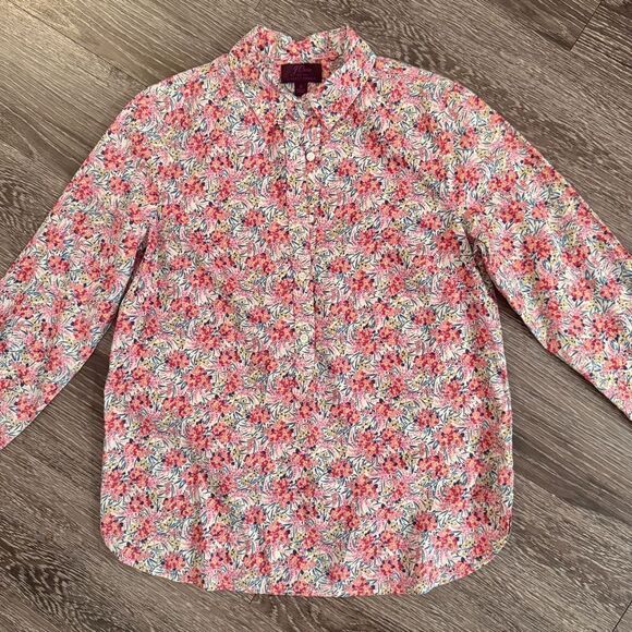 J. Crew Liberty London Popover Shirt - Picture 2 of 9